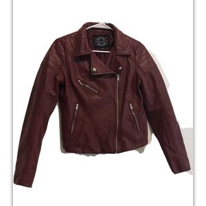 Leather jacket for women M
